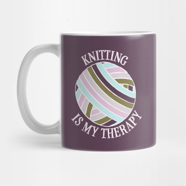 Knitting Therapy - Purple by ameemax